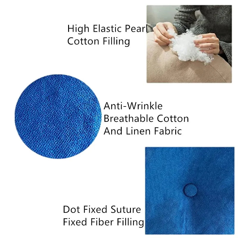 Round Floor Seat Pillow – Meditation & Yoga Cushion Pad